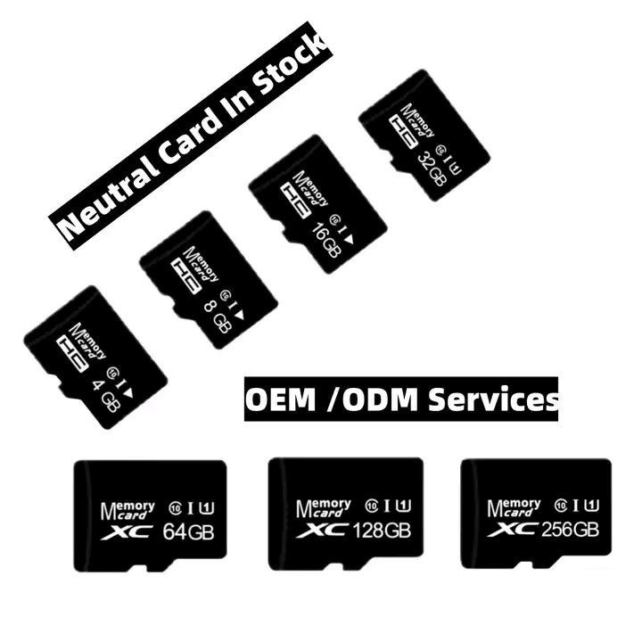 카메라 태양 전지 액세서리 32GB 128GB 256GB SD 카드 클래스 10 V10 U1 64GB TF 카드