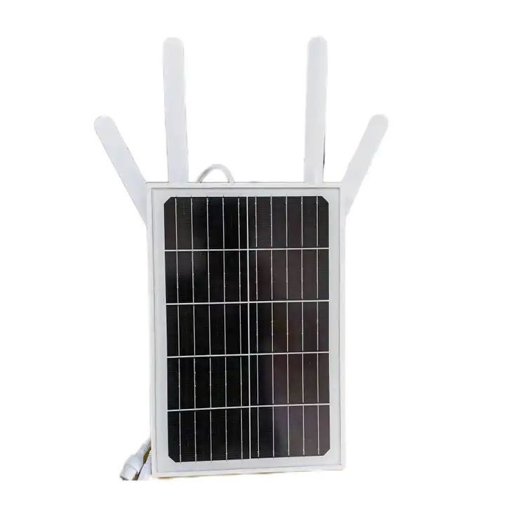 IP66 태양 전지 액세서리 2.4G 태양 전지 가동 야외 와이파이 4G 라우터