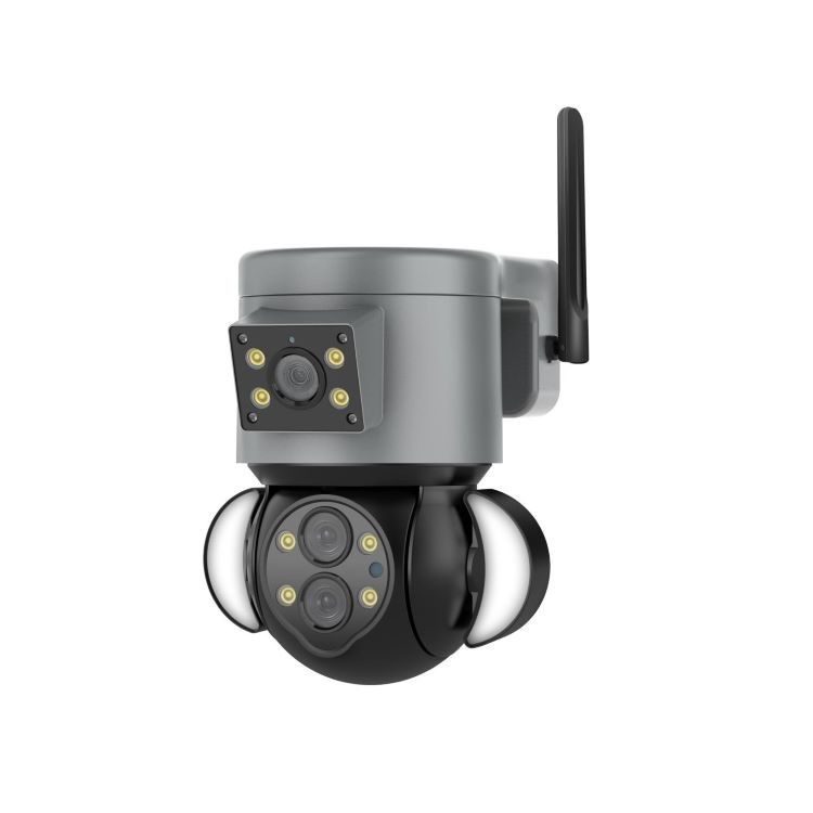 풀 컬러 IP65 무선 CCTV 카메라 PTZ 지능형 보안 카메라 모션 추적
