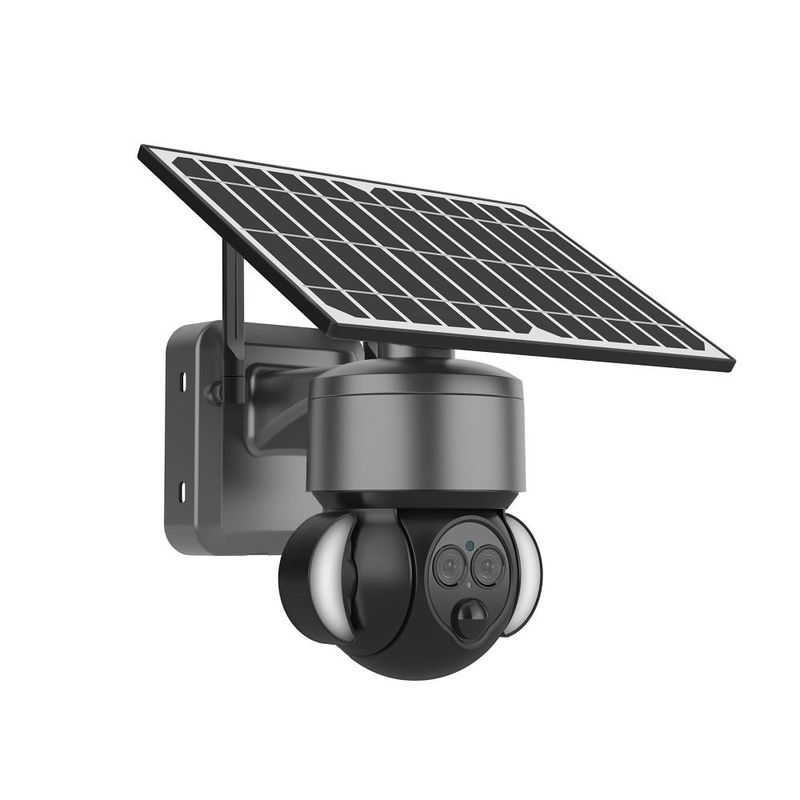6MP 풀 컬러 태양광 야외 보안 카메라 4G 태양광 PTZ 카메라 OEM