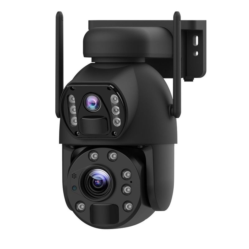 무선 감시 UBOX 태양 카메라 6MP 해상도 컬러 나이트 비전
