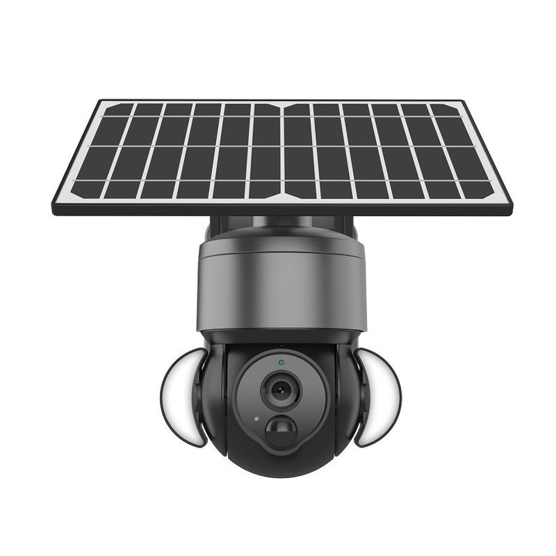스마트 경보 3MP UBOX 태양 카메라 PTZ IP66 방수 지원 2중음