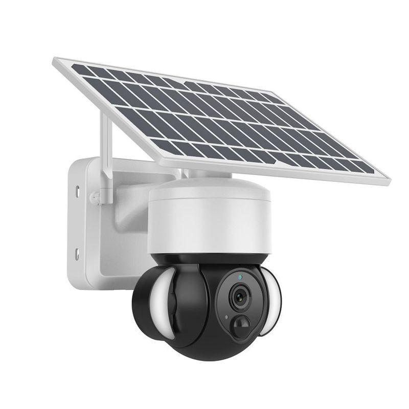 스마트 경보 3MP UBOX 태양 카메라 PTZ IP66 방수 지원 2중음